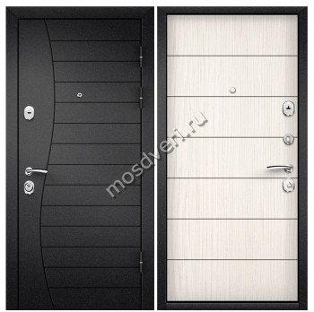 Черная входная дверь в квартиру CHD-02 - купить от производителя Мосдвери Черная входная дверь в квартиру CHD-02